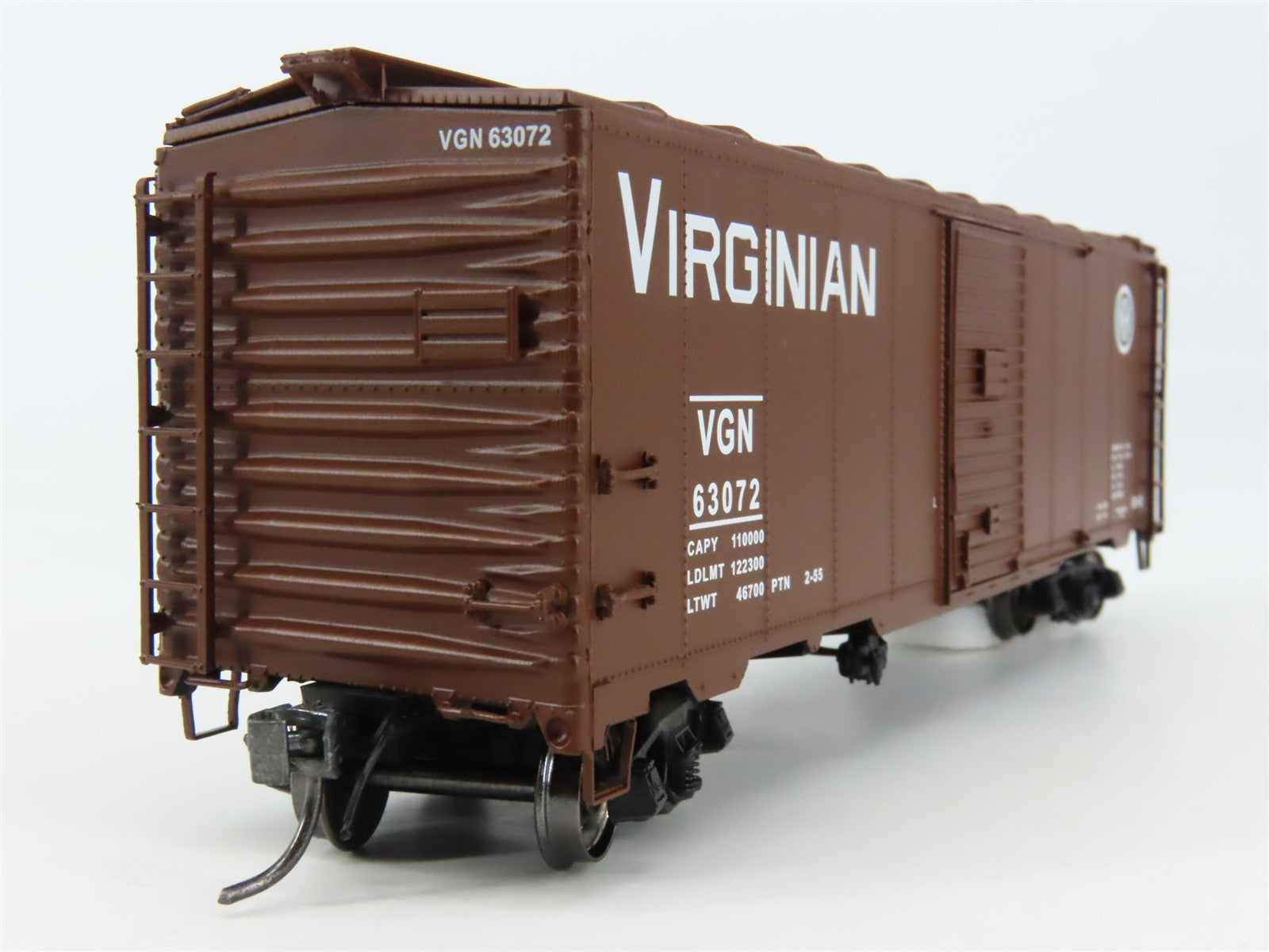 HO Scale InterMountain 45715-06 VGN Virginian 1937 AAR 40' Box Car #63072