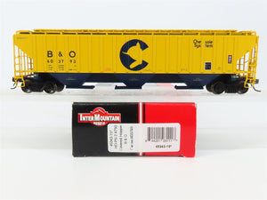 HO InterMountain 45343-15 B&O Chessie System 3-Bay PS-2 Covered Hopper #603793