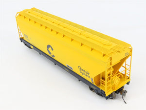 HO Scale InterMountain 47006-05 WM Chessie System 3-Bay Covered Hopper #602408