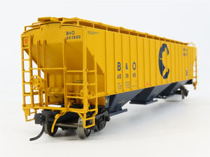 HO Scale InterMountain B&O Chessie System 3-Bay Covered Hopper #603880