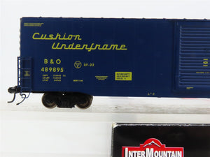 HO Scale InterMountain 46923-05 B&O Baltimore & Ohio 60' PS-1 Box Car #489895