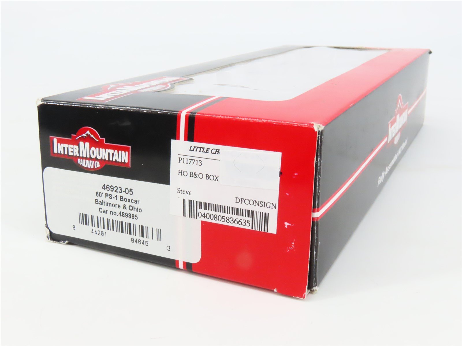 HO Scale InterMountain 46923-05 B&O Baltimore & Ohio 60' PS-1 Box Car #489895