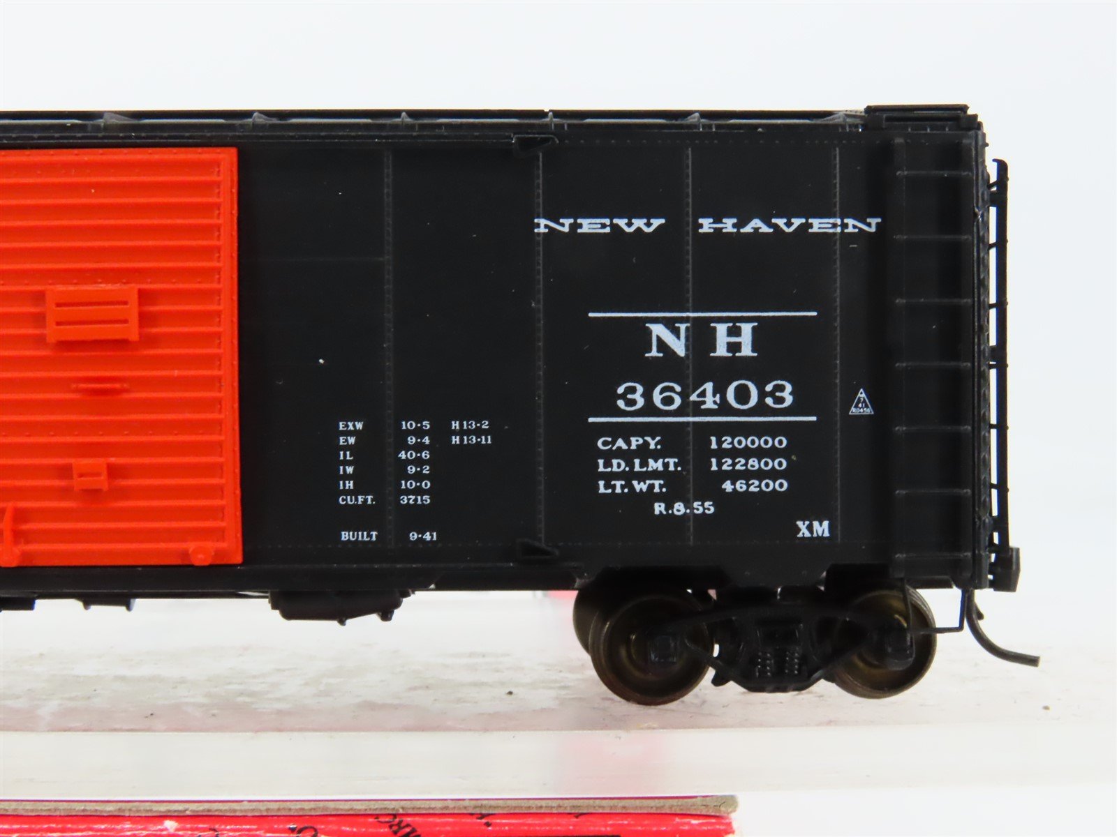 HO Scale InterMountain 45738-01 NH New Haven 40' AAR Single Door Box Car #36403