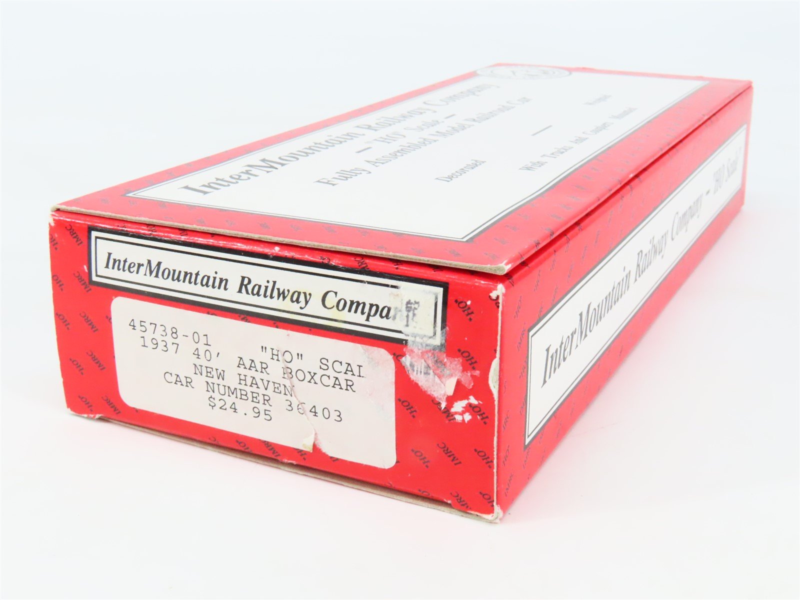 HO Scale InterMountain 45738-01 NH New Haven 40' AAR Single Door Box Car #36403