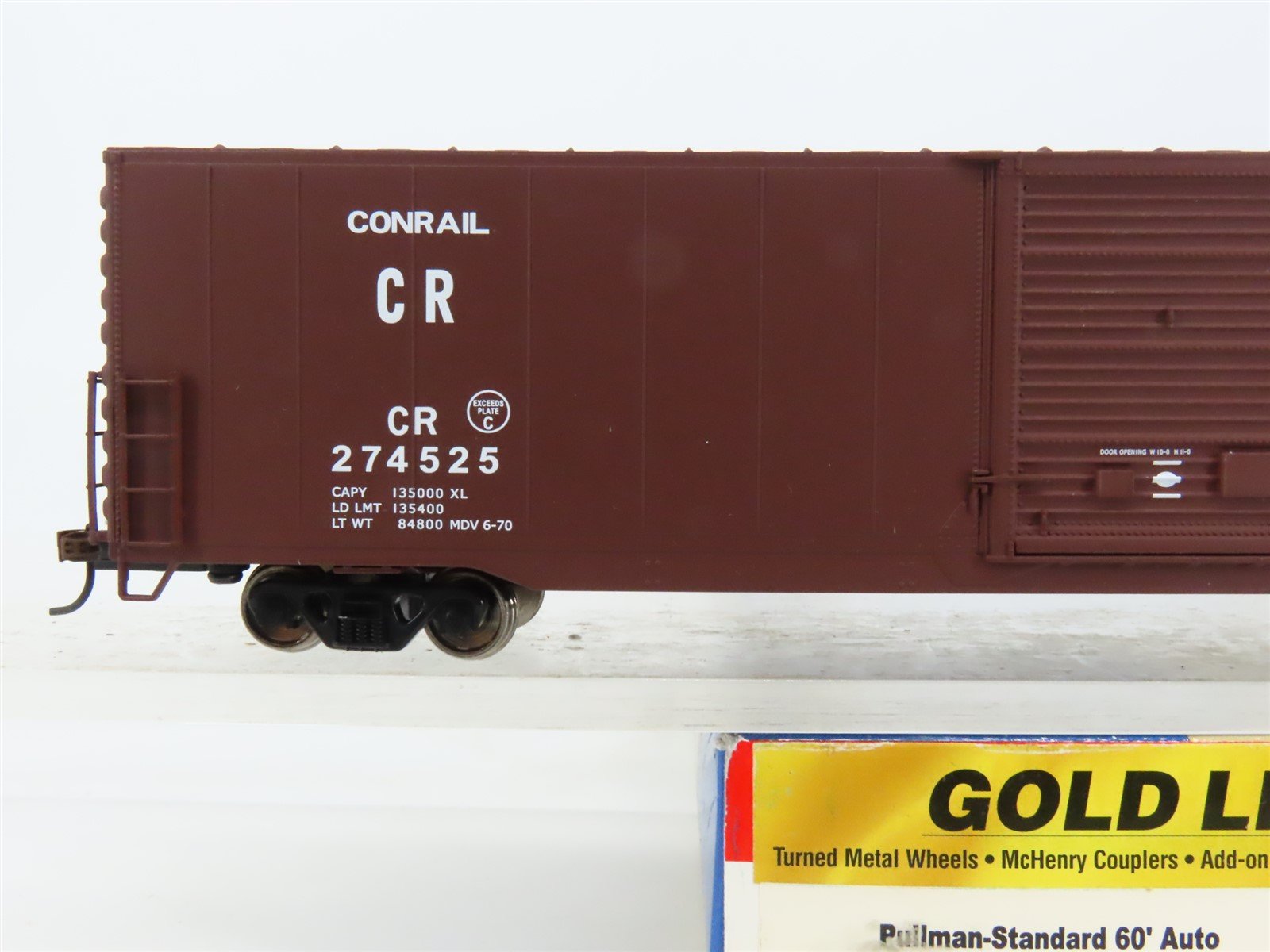 HO Scale Walthers Gold 932-35516 CR Conrail P-S 60' Single Door Box Car #274525