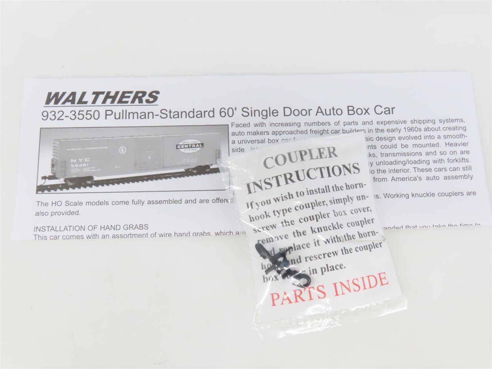 HO Scale Walthers Gold 932-35516 CR Conrail P-S 60' Single Door Box Car #274525