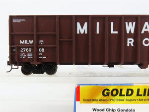 HO Scale Walthers Gold 932-4068 MILW Milwaukee Road 61' Woodchip Gondola #276008