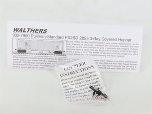HO Walthers Gold 932-7988 ACL Atlantic Coast Line 3-Bay Covered Hopper #120707