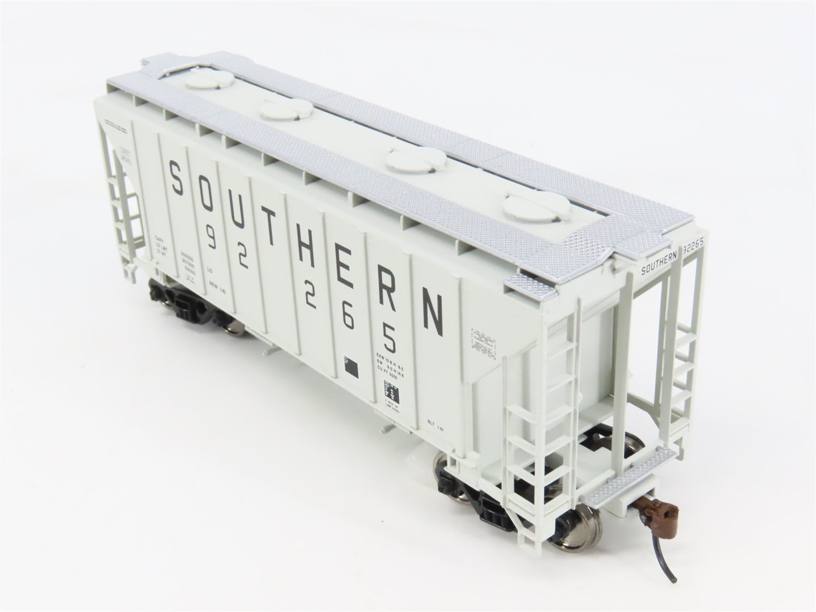 HO Scale Walthers Gold 932-5389 SOU Southern 3-Bay Trinity Covered Hopper #92265
