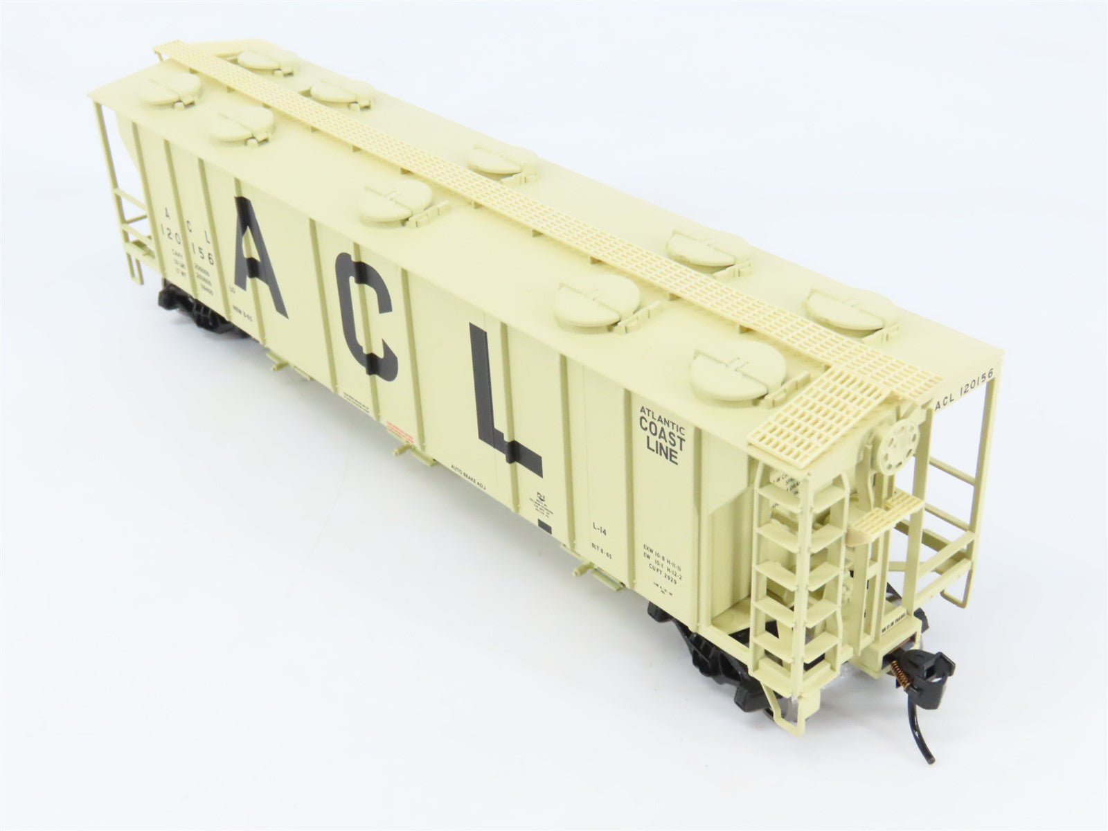 HO Walthers Gold 932-7986 ACL Atlantic Coast Line 3-Bay Covered Hopper #120156