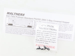 HO Walthers Gold 932-7986 ACL Atlantic Coast Line 3-Bay Covered Hopper #120156