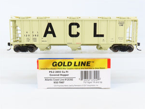 HO Walthers Gold 932-7987 ACL Atlantic Coast Line 3-Bay Covered Hopper #120392
