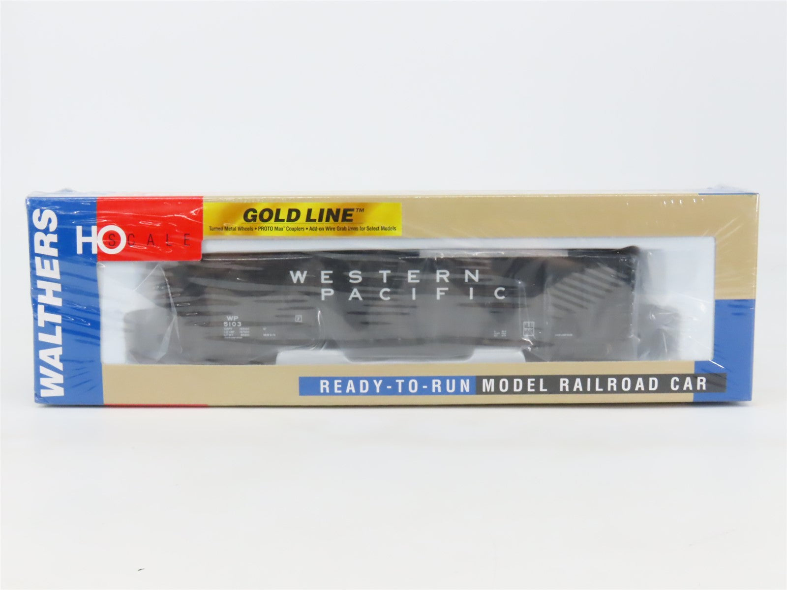 HO Walthers Gold 932-24072 WP Western Pacific Woodchip Gondolas 2-Pack - SEALED