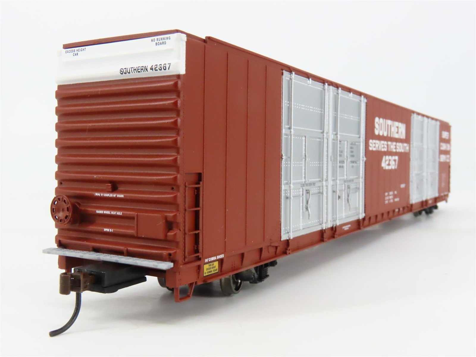 HO Walthers Gold 932-35311 SOU Southern P-S 86' Hi-Cube 8-Door Box Car #42367