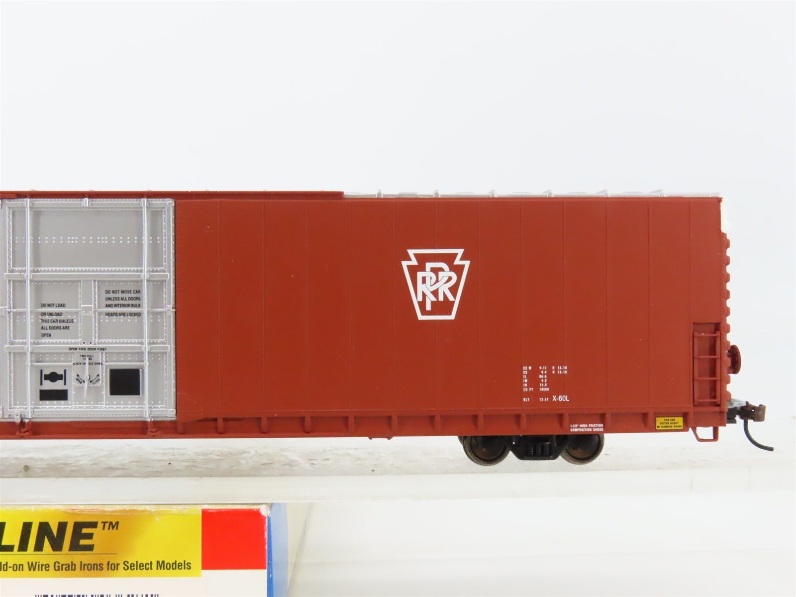 HO Walthers Gold 932-35014 PRR Pennsylvania 86' Hi-Cube 4-Door Box Car #125605