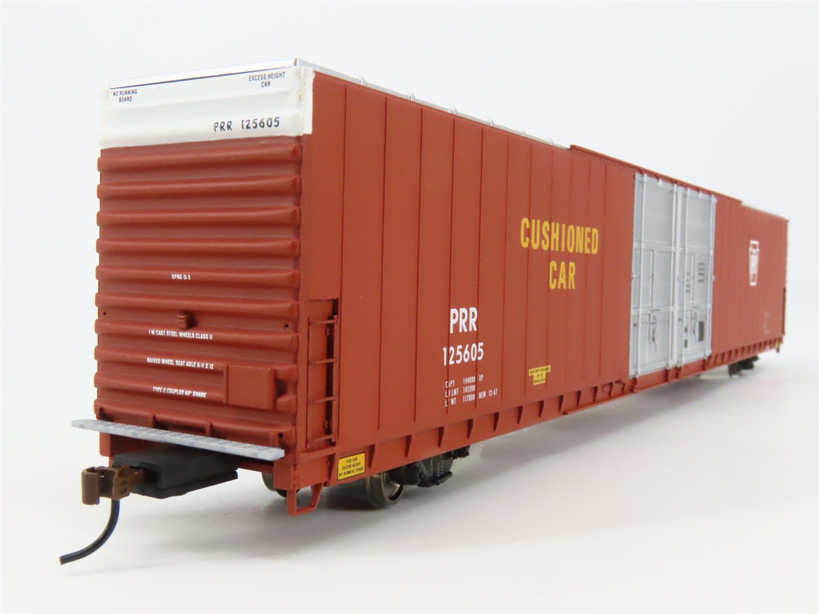 HO Walthers Gold 932-35014 PRR Pennsylvania 86' Hi-Cube 4-Door Box Car #125605