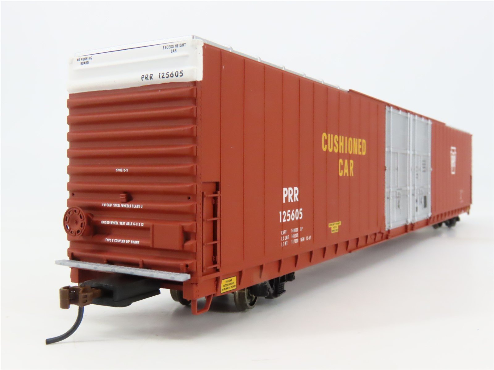 HO Walthers Gold 932-35014 PRR Pennsylvania 86' Hi-Cube 4-Door Box Car #125605
