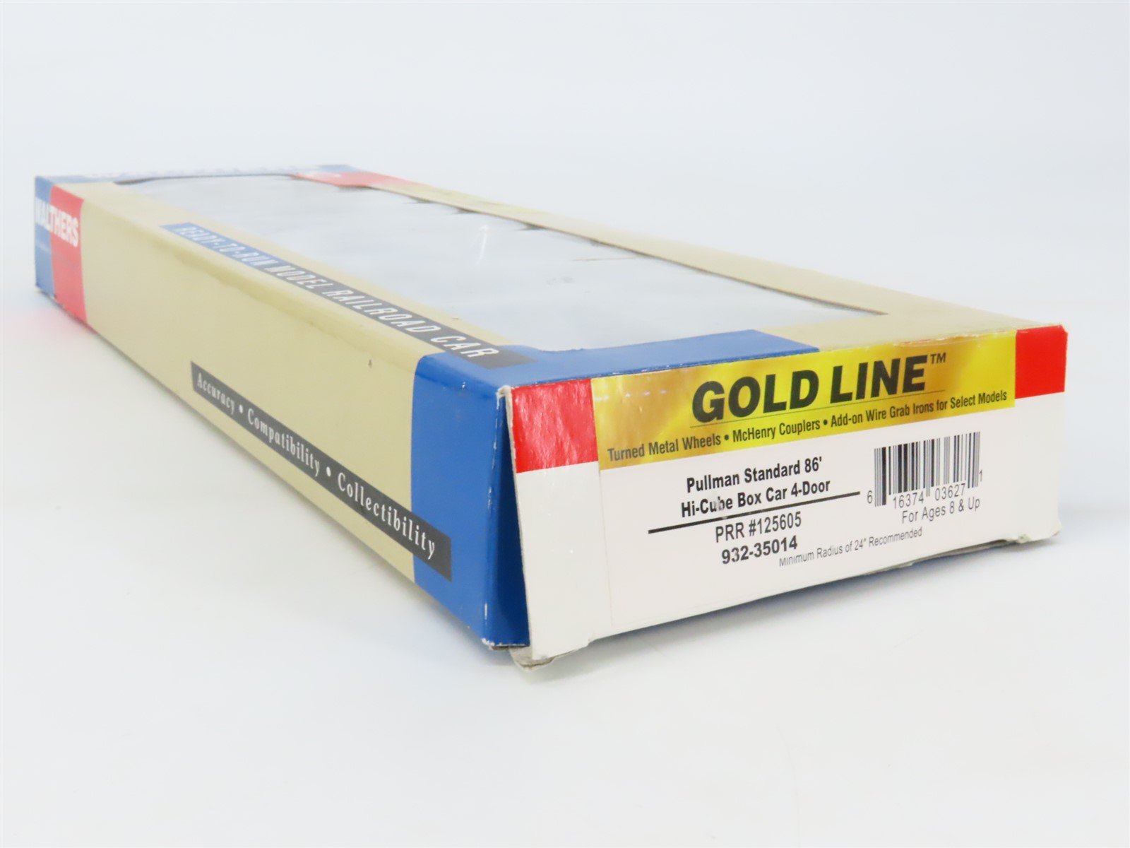 HO Walthers Gold 932-35014 PRR Pennsylvania 86' Hi-Cube 4-Door Box Car #125605