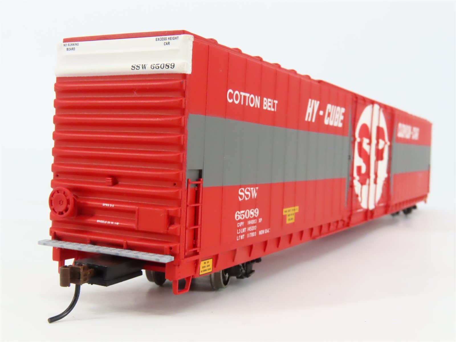 HO Walthers Gold 932-35015 SP/SSW Cotton Belt 86' Hi-Cube 4-Door Box Car #65089