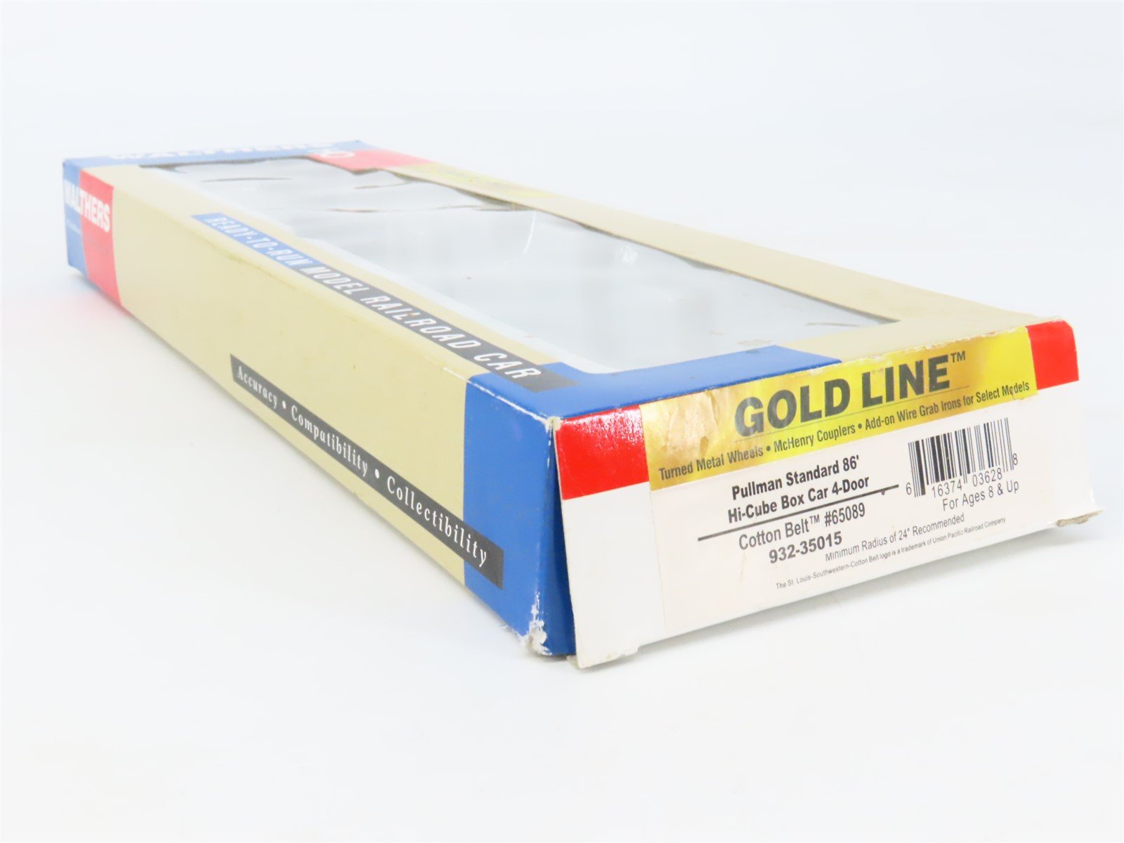 HO Walthers Gold 932-35015 SP/SSW Cotton Belt 86' Hi-Cube 4-Door Box Car #65089