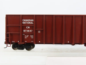 HO Scale Walthers CN Canadian National 61' Woodchip Hopper #873647