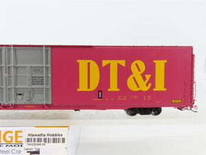 HO Scale Tangent 25046-05 DT&I 86' Hi-Cube Double Plug Door Box Car #26835