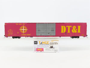 HO Scale Tangent 25046-04 DT&I 86' Hi-Cube Double Plug Door Box Car #26830
