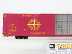 HO Scale Tangent 25046-07 DT&I 86' Hi-Cube Double Plug Door Box Car #26841