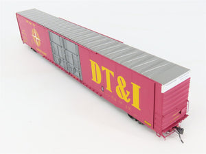 HO Scale Tangent 25046-07 DT&I 86' Hi-Cube Double Plug Door Box Car #26841