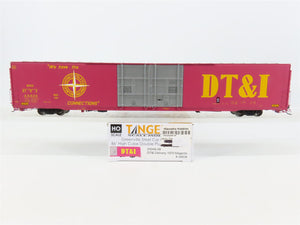 HO Scale Tangent 25046-06 DT&I 86' Hi-Cube Double Plug Door Box Car #26838