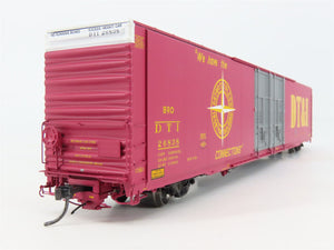 HO Scale Tangent 25046-06 DT&I 86' Hi-Cube Double Plug Door Box Car #26838