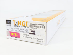 HO Scale Tangent 25046-06 DT&I 86' Hi-Cube Double Plug Door Box Car #26838
