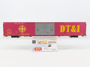 HO Scale Tangent 25046-01 DT&I 86' Hi-Cube Double Plug Door Box Car #26812