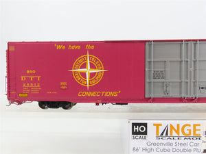 HO Scale Tangent 25046-01 DT&I 86' Hi-Cube Double Plug Door Box Car #26812