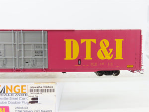 HO Scale Tangent 25046-03 DT&I 86' Hi-Cube Double Plug Door Box Car #26828
