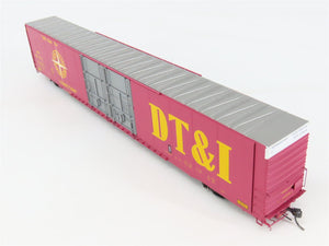 HO Scale Tangent 25046-03 DT&I 86' Hi-Cube Double Plug Door Box Car #26828