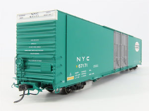 HO Tangent NYC New York Central 86' Hi-Cube Double Plug Door Box Car #67171