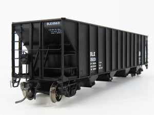 HO Scale Tangent 10850-02 B&LE Bessemer 4-Bay Bethlehem Hopper #65631 w/ Load
