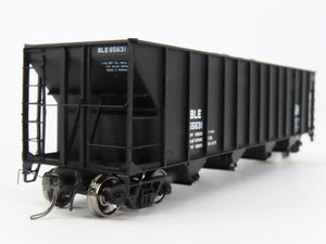 HO Scale Tangent 10850-02 B&LE Bessemer 4-Bay Bethlehem Hopper #65631 w/ Load