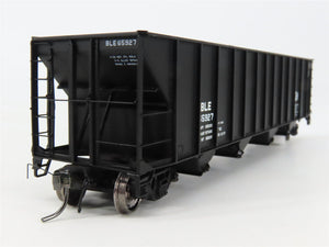 HO Scale Tangent 10850-05 B&LE Bessemer 4-Bay Bethlehem Hopper #65927 w/ Load