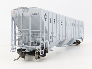 HO Scale Tangent 10019-06 EL Erie Lackawanna 3-Bay PS4740 Covered Hopper #20218