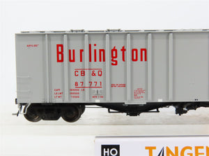 HO Scale Tangent 16049-03 CB&Q Burlington 2-Bay Airslide Covered Hopper #87771