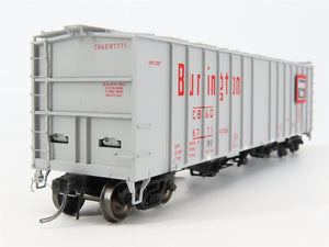 HO Scale Tangent 16049-03 CB&Q Burlington 2-Bay Airslide Covered Hopper #87771
