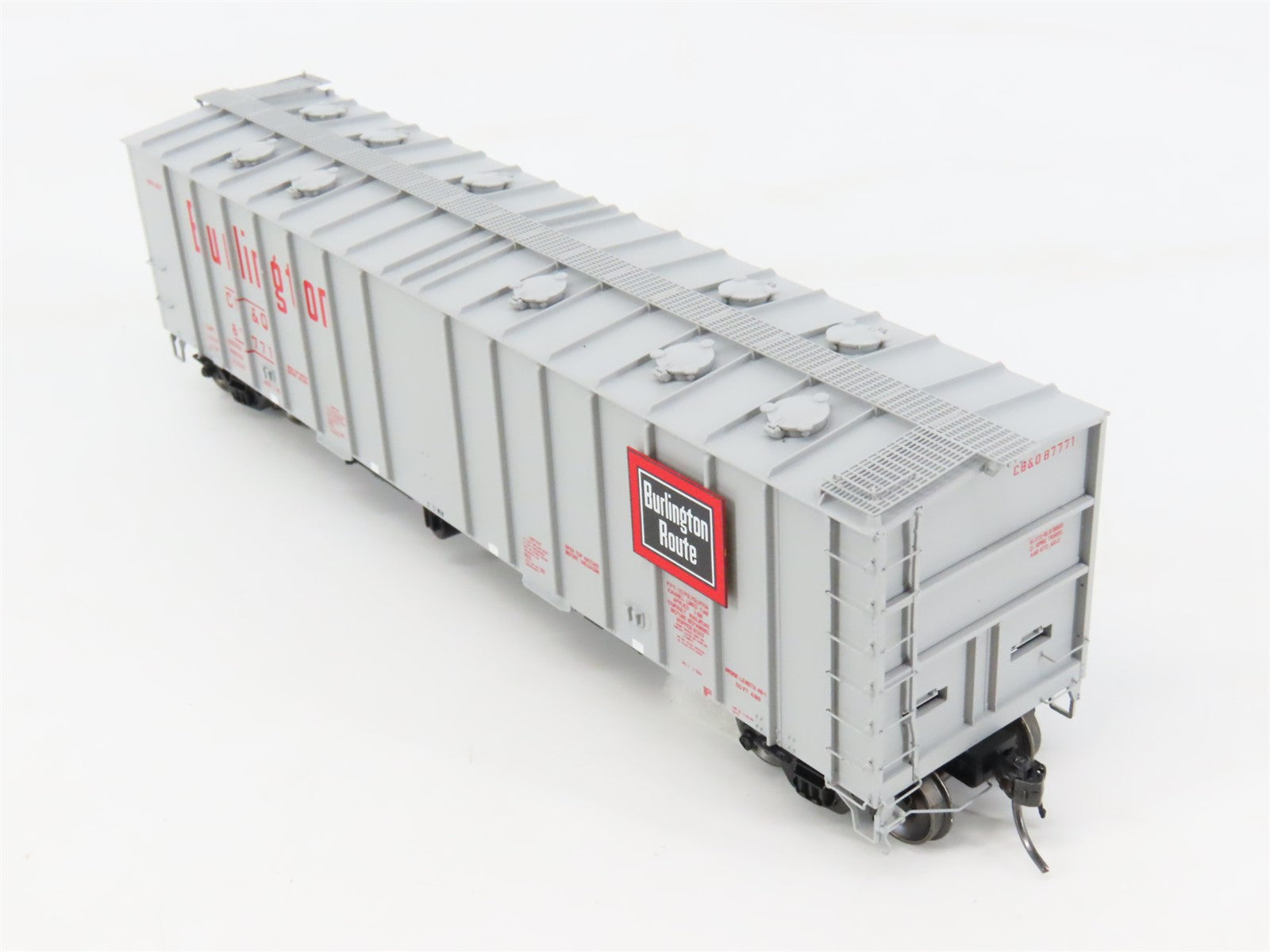 HO Scale Tangent 16049-03 CB&Q Burlington 2-Bay Airslide Covered Hopper #87771