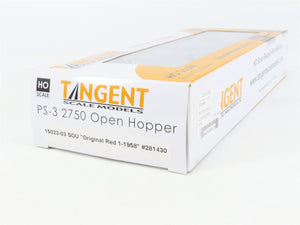 HO Scale Tangent 15023-03 SOU Southern 3-Bay PS-3 2750 Hopper #281430