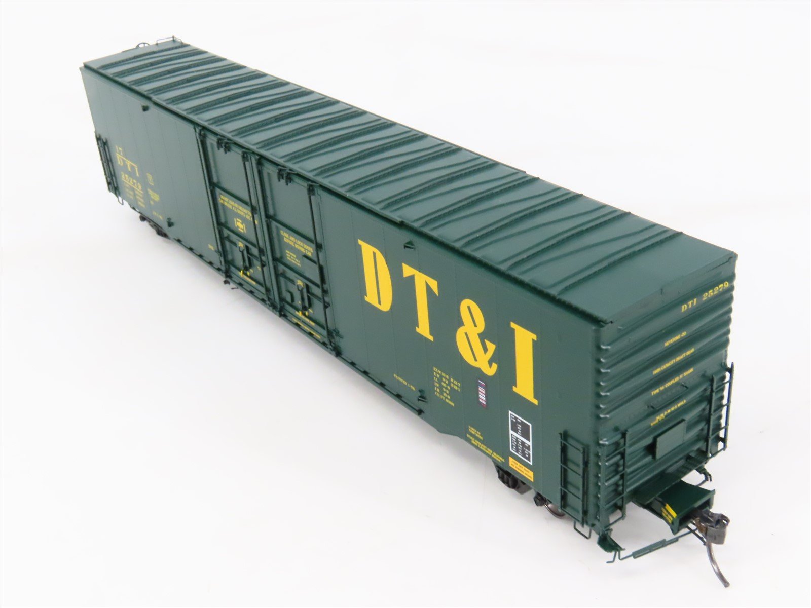 HO Scale Tangent 33015-02 DT&I 60' Greenville Double Plug Door Box Car #25279