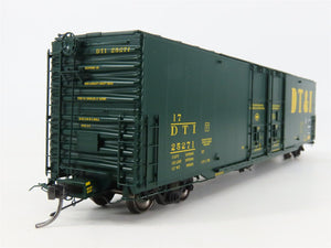 HO Scale Tangent 33015-01 DT&I 60' Greenville Double Plug Door Box Car #25271