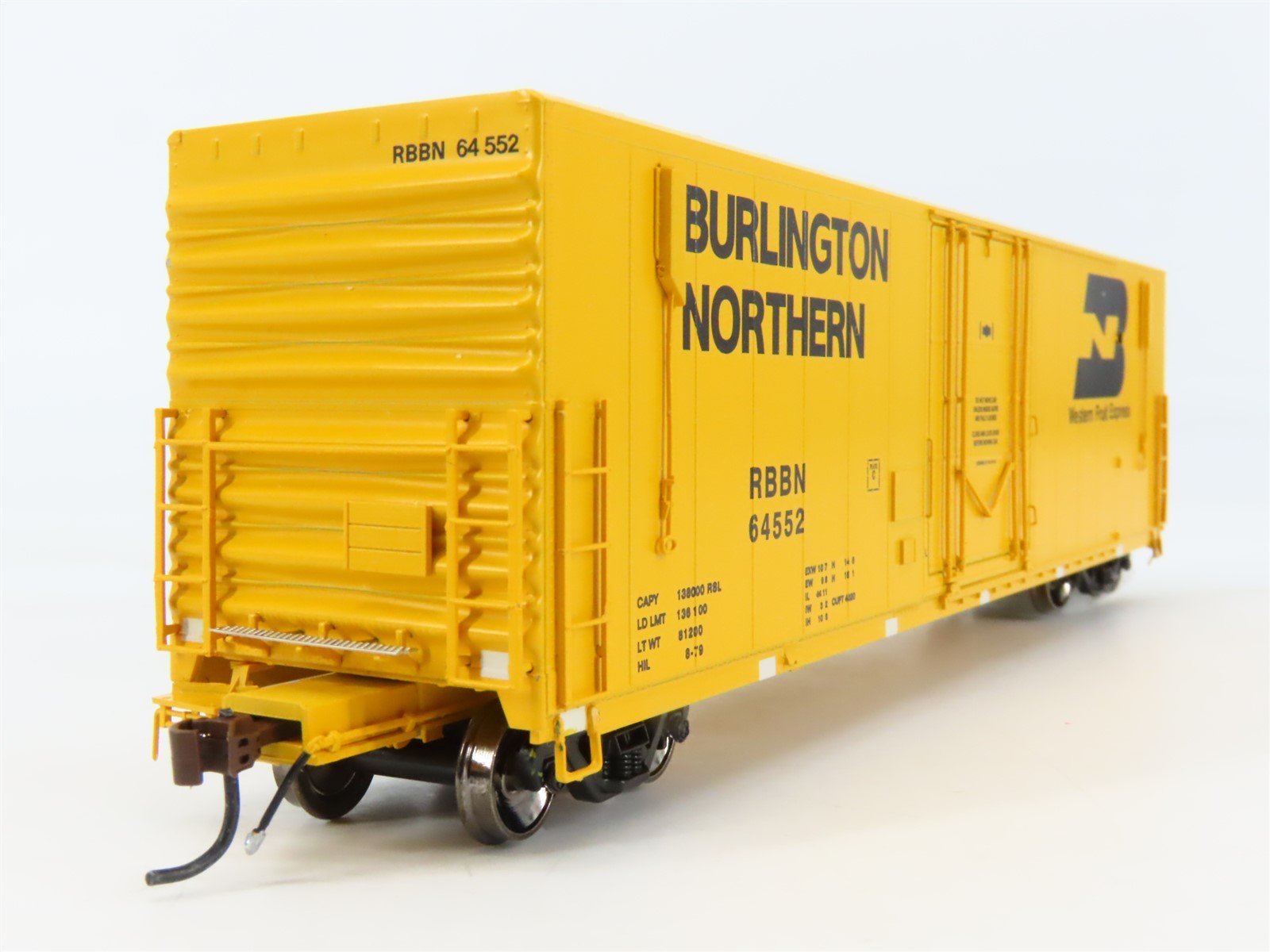 HO Athearn Genesis G69012 RBBN Western Fruit Express 50' PC&F Box Car #64552