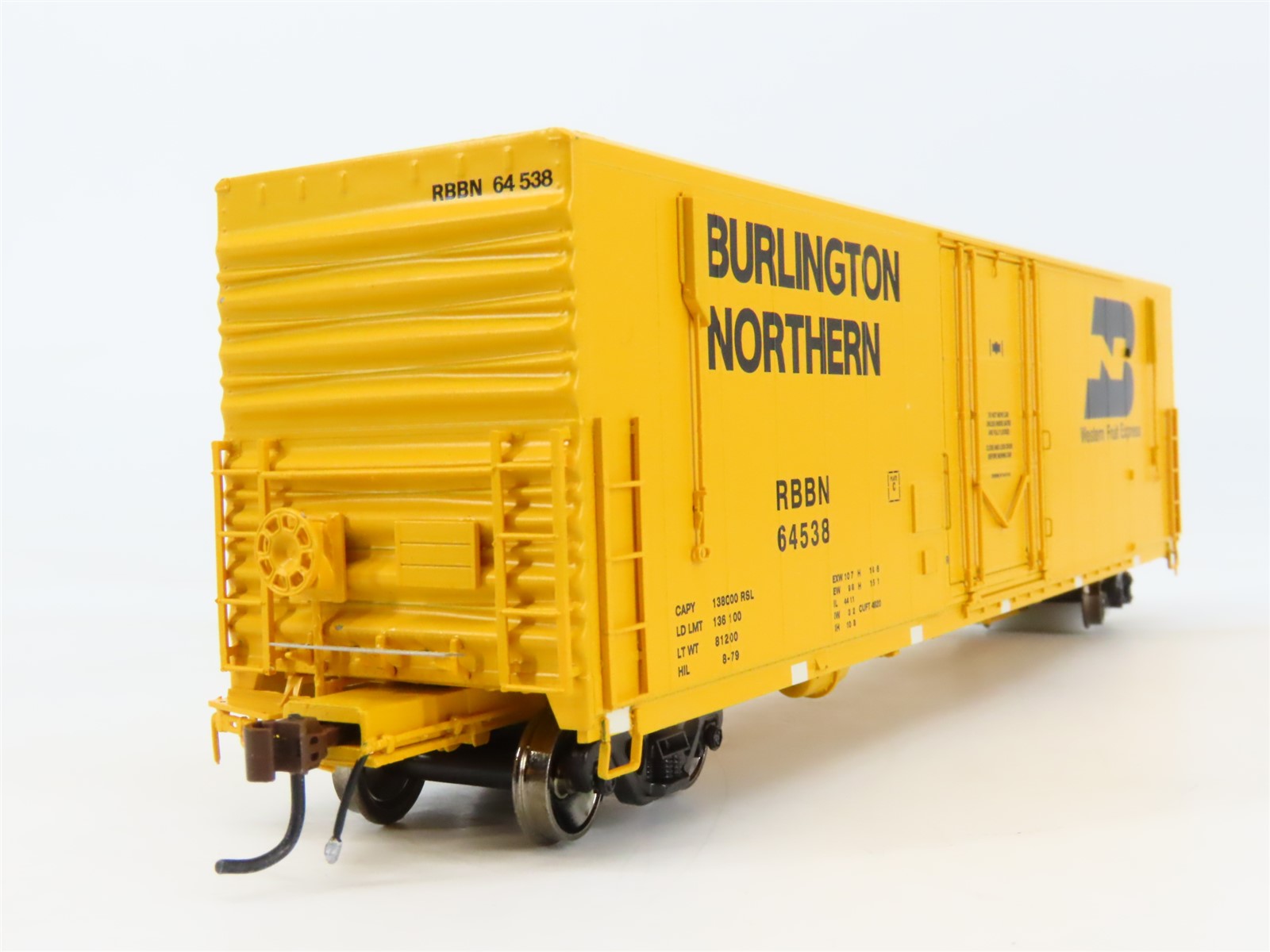HO Athearn Genesis G69009 RBBN Western Fruit Express 50' PC&F Box Car #64538