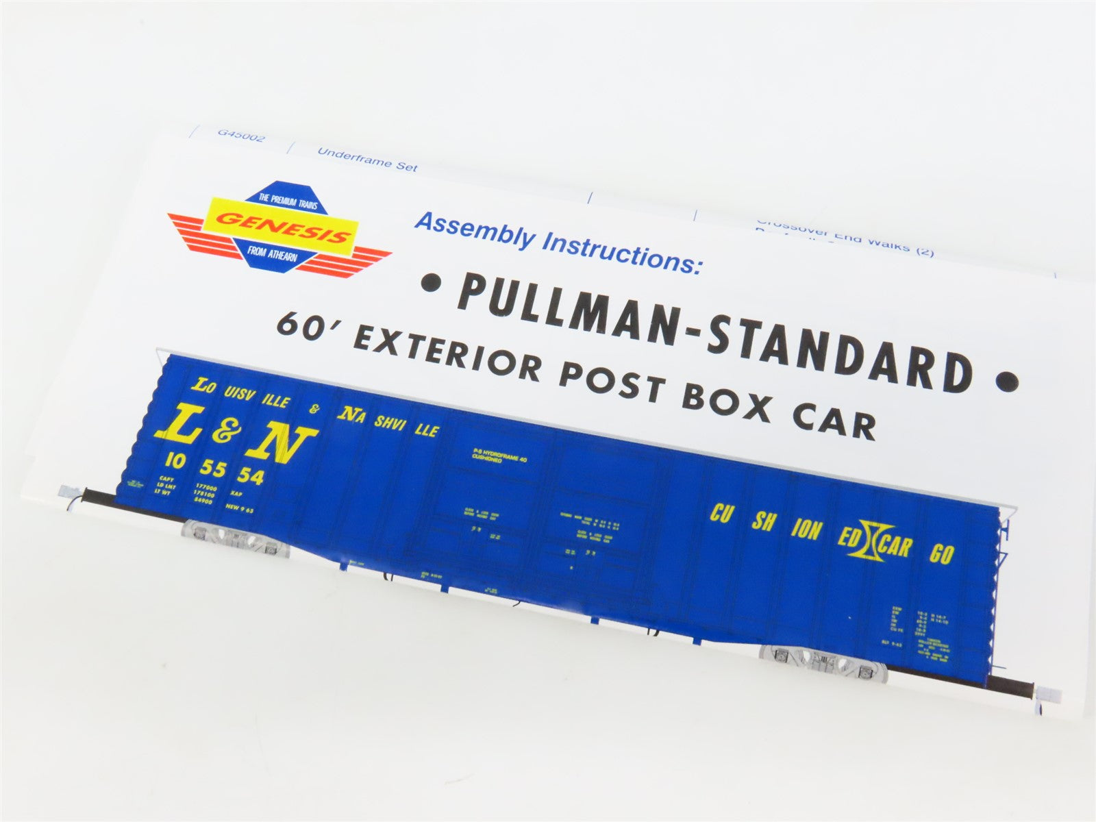 HO Scale Athearn Genesis G4506 MILW Milwaukee 60' PS Auto Parts Box Car #4014